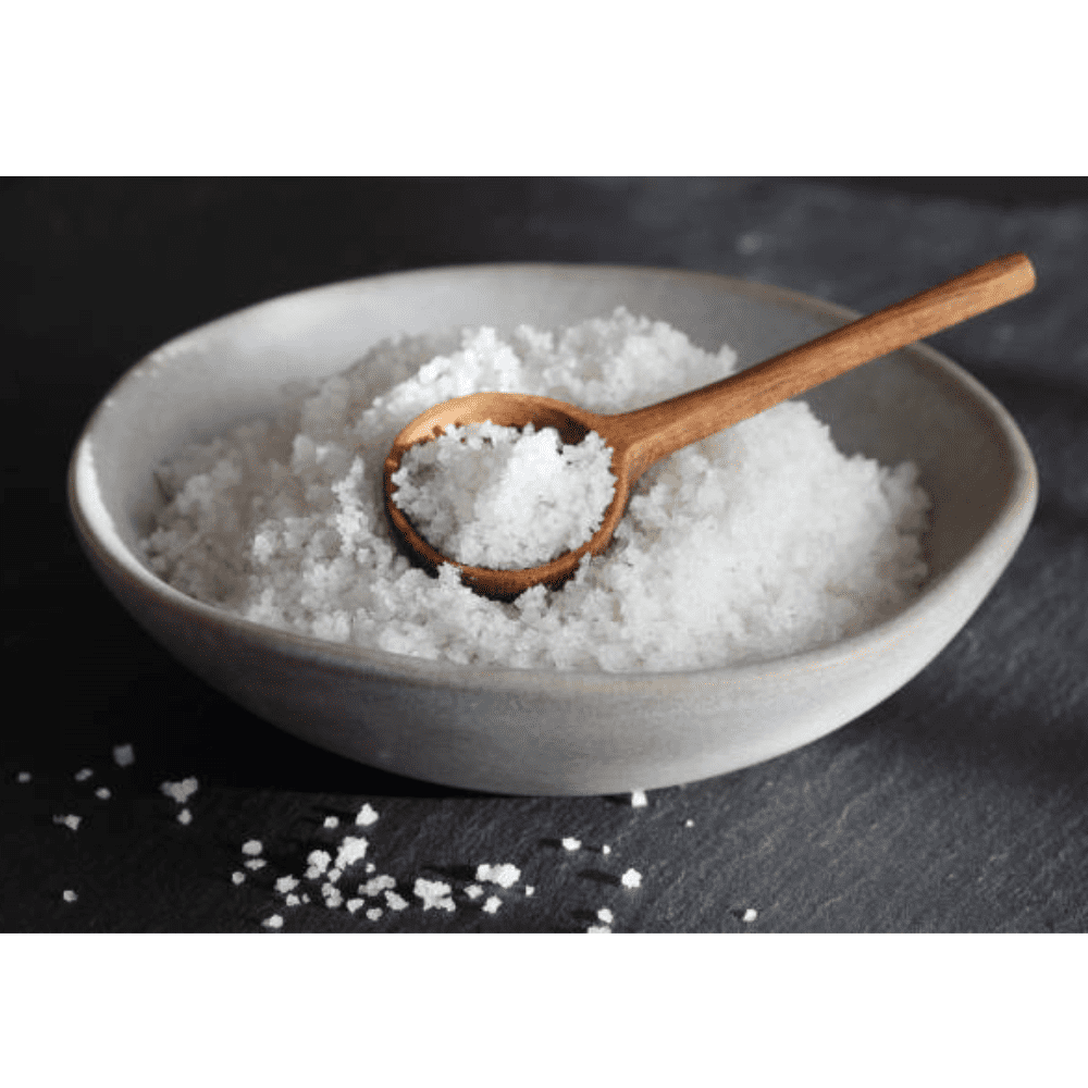 Pacific Brand Sea Salt, Medium Grains, 32 oz. Bag from Aloha Salt Co., No Allergen Statements Apply