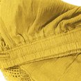 thumbnail image 6 of biudgviw Summer Shorts for Women Boho Lace Trim Hem Cotton Linen Shorts High Waisted Plus Size Beach Vacation Casual Shorts, 6 of 6