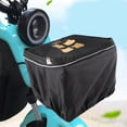 thumbnail image 1 of Colaxi Bike Basket Cover Liner Cargo Net Dustproof Fits Most Bike Baskets Basket Cover Protector for Motorcycles Riding Bear Pattern, 1 of 8