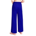 thumbnail image 7 of YiZYiF Kids Girls Sleeveless Liturgical Praise Dance Dress Asymmetrical Worship Tunic with Pants Set Blue 8, 7 of 7