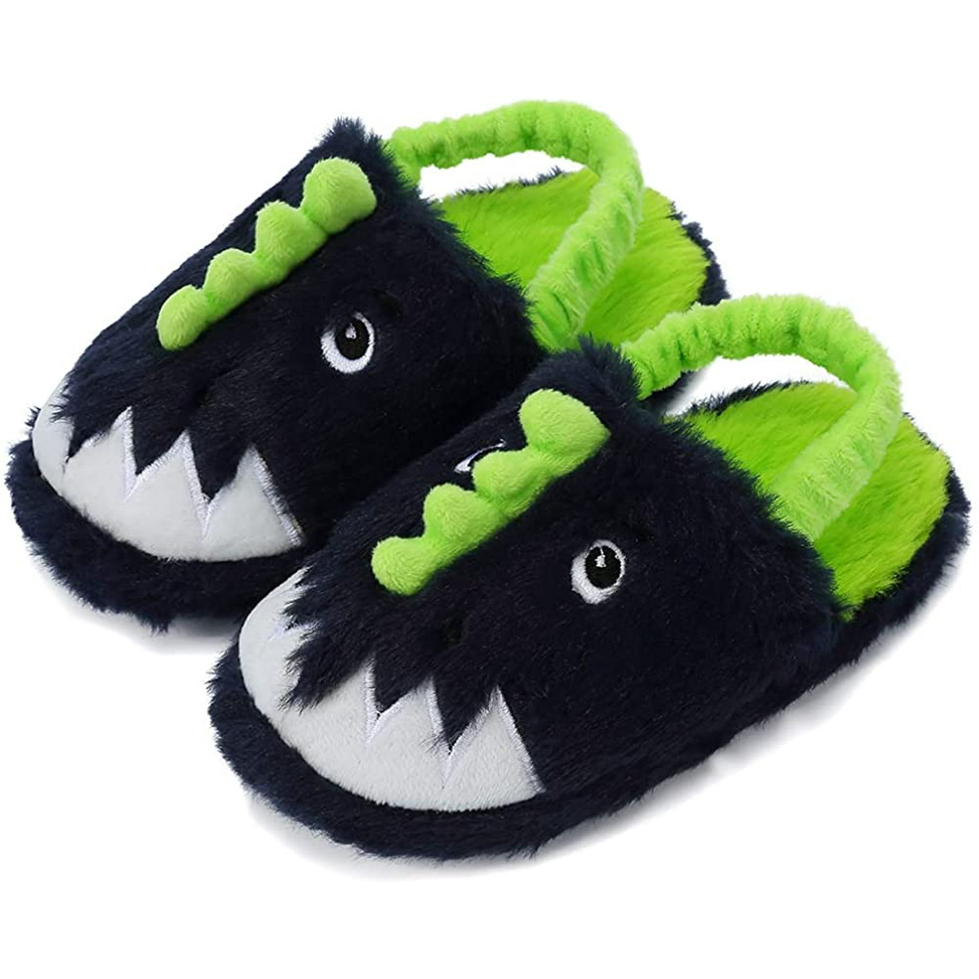 SEANNEL Boys and Girls House Slippers Kids Animal Indoor Slipper Fuzzy Toddler Home Shoes | Walmart Canada SEANNEL Boys and Girls House Slippers Kids Animal Indoor Slipper Fuzzy Toddler Home Shoes | Walmart Canada