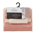 thumbnail image 6 of Mainstays Savine Ikat 15 Piece Shower Curtain Bath Set, 70 x 72, Pink, 6 of 6
