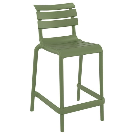 Compamia Helen Counter Stool Olive Green