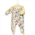 thumbnail image 2 of Hudson Baby Infant Girl Premium Quilted Zipper Sleep and Play, Fall Botanical, 3-6 Months, 2 of 4