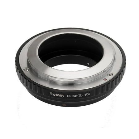 Fotasy Nikon S / Contax RF Ranger Finder Lens (OUTER BAYONET) Lens to Fujifilm X-Mount Mirrorless Digital Camera Adapter