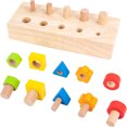 thumbnail image 4 of 1 Set of Toddler Puzzle Educational Shape Sorter Recognition Shape Toy Children Shape Sorter, 4 of 8