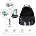 thumbnail image 3 of 16.2In Jujutsu Anime Kaise Backpack with Front Pocket Cartoon Backpacks Travel Laptop Daypack Bags For Men Women, 3 of 8