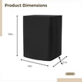 thumbnail image 4 of 2 Pack 210D Speaker Covers, Protective Covers for 15" PA Speaker, Weatherproof Dustproof Outdoor Equipment Protection, 4 of 5
