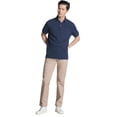 thumbnail image 3 of Polo Tommy Hilfiger de corte regular para hombre, color azul marino, talla S, 3 of 6