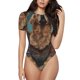 thumbnail image 1 of Balery Tree Meditating Golden Retriever Body de cuello redondo de manga corta para mujer Tops de manga corta Tops básicos-Small, 1 of 7