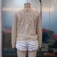 thumbnail image 5 of Tank Tops for Women Sparkly Sequin Sleeveless Cropped Tops for Beach Club, 5 of 6