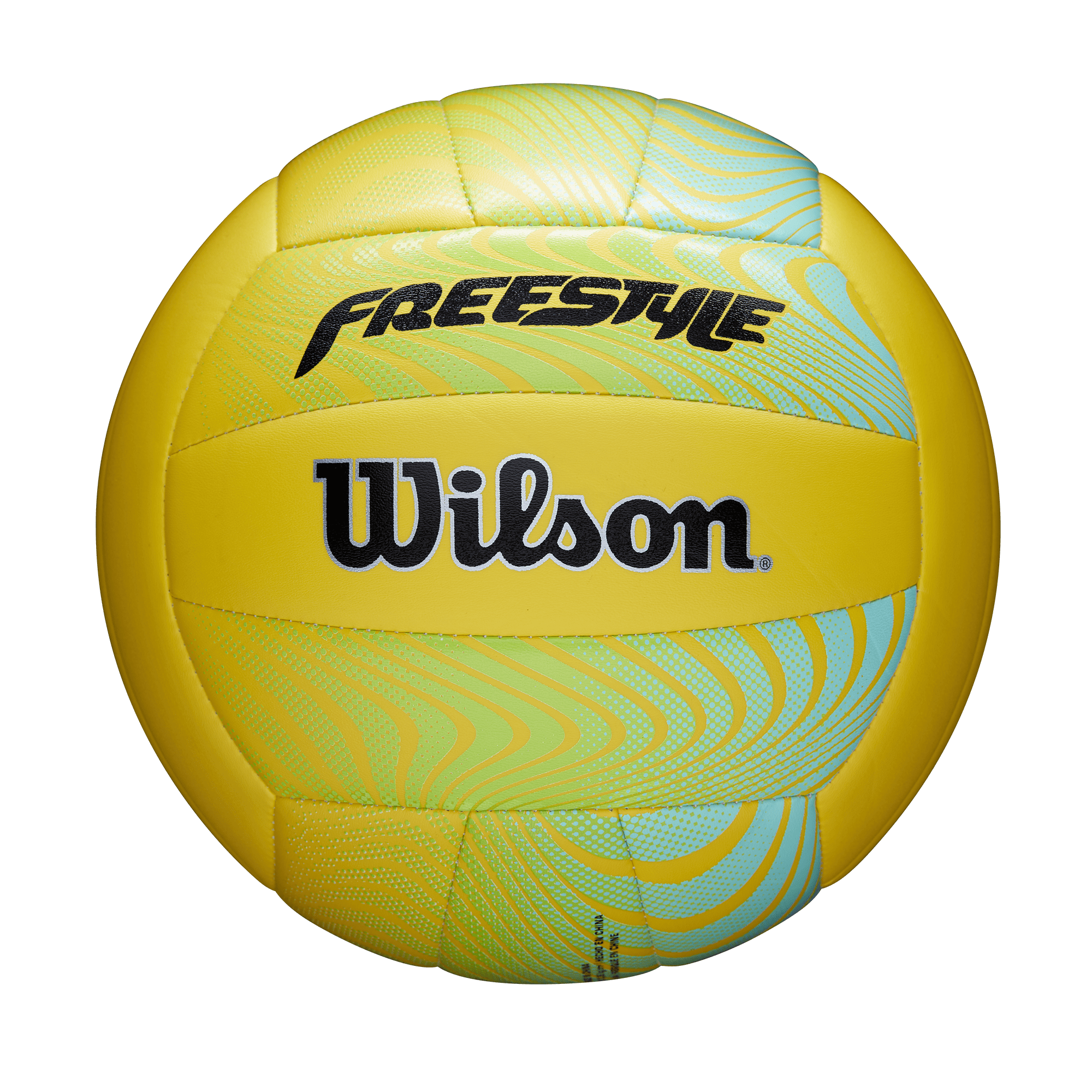 Wilson AVP Bold III Snake Skin Outdoor Volleyball Bright Blue/White 