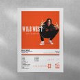thumbnail image 3 of Póster de portada de álbum de música de rapero de 2023, Doja Cat, Juice WRLD, Lil Skies, Dave & Central Cee Gunna, impresión en lienzo, arte de pared, decoración de habitación, 3 of 5
