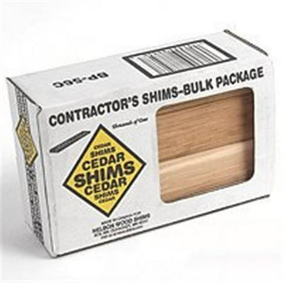 Nelson Wood Shims CSBP56 Cedar Shims 56 Count