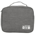 thumbnail image 2 of Estuches para accesorios electrónicos, bolsa de almacenamiento multifunción, bolsa de almacenamiento para cables electrónicos, organizador electrónico, construcción robusta, 2 of 12