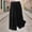 #17Black, variant on Women's Spring Summer Plus Size Wide Leg High Elastic Waist Flowy Culottes Casual Fashion -Linen Embroidered Loose 9 10 Flare Pants