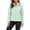 Green, variant on Women's Waterproof Hooded Softshell Jacket Winter Warm Zip Up Windproof Coat with Pockets Outdoor Hiking Outerwear for Women Travel Work Daily Wear