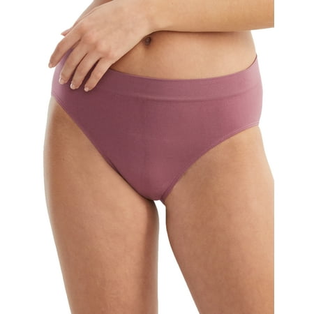 

Women s Bali 2362 One Smooth U All-Around Smoothing Hi-Cut Panty (Rustic Berry Red Lace 9)