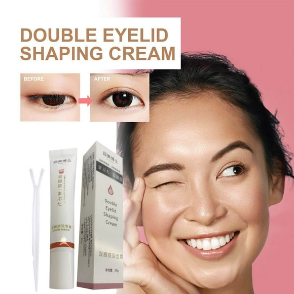Iumwxz Double Eyelid Styling Cream Long Lasting Invisible Double Eyelid Shaping Styling Cream 20g