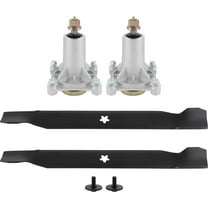 SCITOO Deck Rebuild Kit 42 Lawn Mower Deck Parts Rebuild Kit Compatible with Newer Craftsman/Ariens Mowers (Hydro/Automatic/Geared) Newer Craftsman LT3000 spindle assembly 192870 Blades 138971