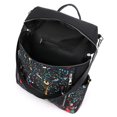 thumbnail image 3 of Mochila Bolso Mochila étnica retro para mujer, estudiante, niña, tela Oxford, grandes para libros escolares, 3 of 6