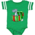 thumbnail image 3 of Inktastic Christmas Dinosaur Gift from Santa Boys or Girls Baby Bodysuit, 3 of 5