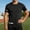 Black, variant on Men'S T Shirts Summer Round Neck Loose Fit Ice Silk Short Sleeve Stretch Breathable Cool And Breathable T Shirt Black L