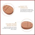 thumbnail image 3 of UPGRATOR Eight Note Thumb Piano Wood Baseboard Replacement For Music Practice 1Pcs, 3 of 5