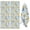 Geometric Flower and-3, variant on 4 Pcs Geometric Flower and Dot Blue Pattern Funny Kitchen Towels, Microfiber Dish Towels, Kitchen Tea Towels Set 18" X 26"