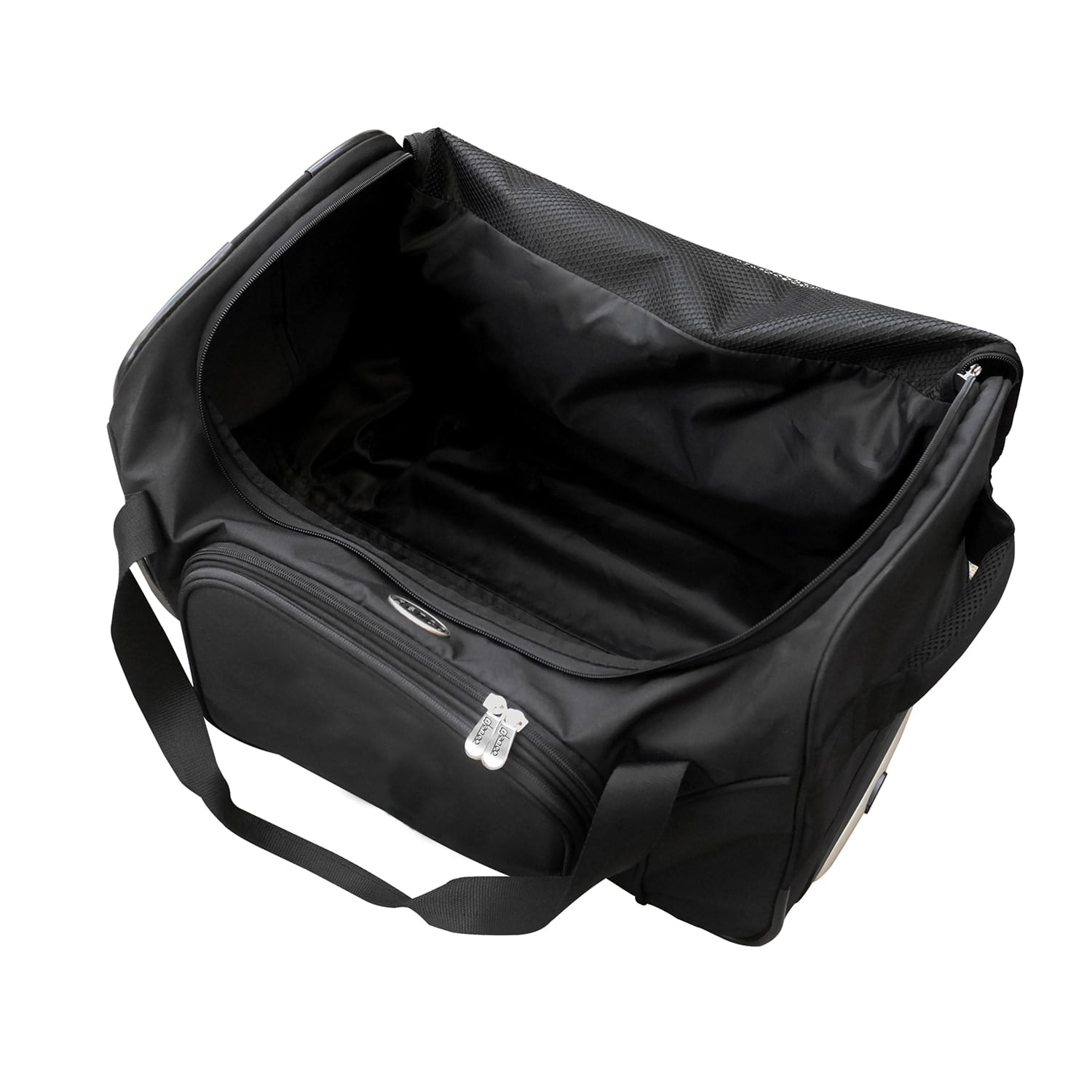 MOJO Black Arkansas Razorbacks 22" 2-Wheeled Duffel Bag