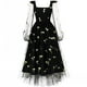 thumbnail image 2 of Vestido estilo pin up con bordado para mujer, estilo retro, años 50 y 60, estilo rockabilly, gasa, estilo swing, elegante, para verano, 2024, 2 of 5