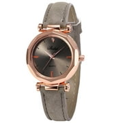 Watch for Women Fashion Leather Casual Luxury Analog Quartz Crystal Wrist Watches