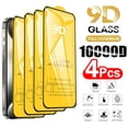 thumbnail image 1 of 4PCS 9D Tempered Glass For iPhone 15 14 Pro Max 15 Plus Screen Protector For iPhone 13 12 11 Pro Max Mini Protective Glass Film, 1 of 6