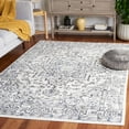 thumbnail image 2 of SAFAVIEH Layla Clayton Oriental Area Rug, Ivory Grey/Charcoal, 4'5" x 6'5", 2 of 11