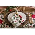 thumbnail image 4 of DII Woodland Christmas Tablecloth, 60x84", 100% Cotton, 4 of 6