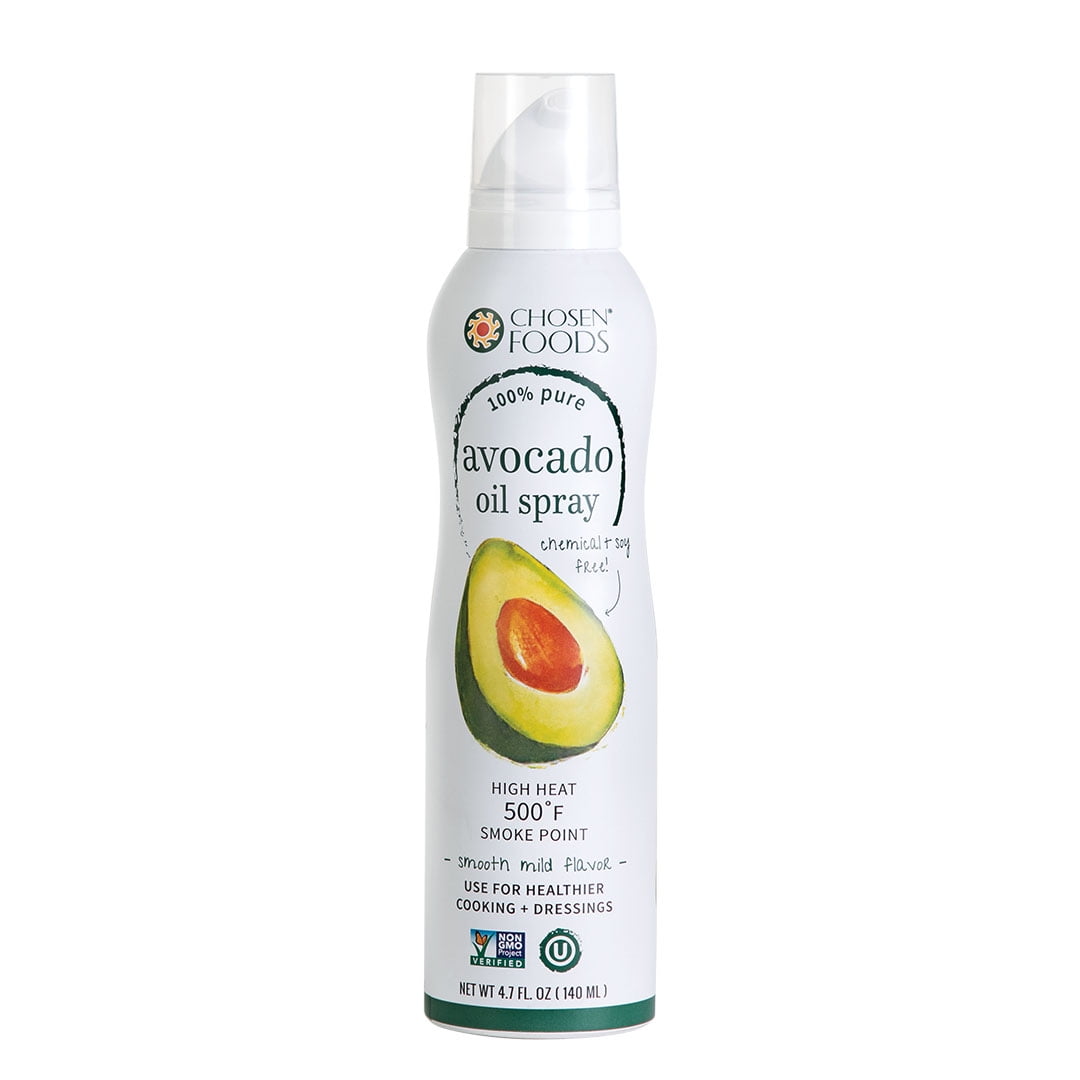 Chosen Foods 100 Pure Avocado Oil Spray 4.7 oz. (4 Pack), NonGMO, 500