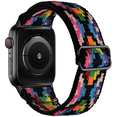 thumbnail image 1 of Correa Extensible De Nylon Elastica Unisex M / L 38 / 40 / 41 mm Para Apple Watch Compatible Con Serie Se / 2 / 3 / 4 / 5 / 6 / 7 /, 1 of 5