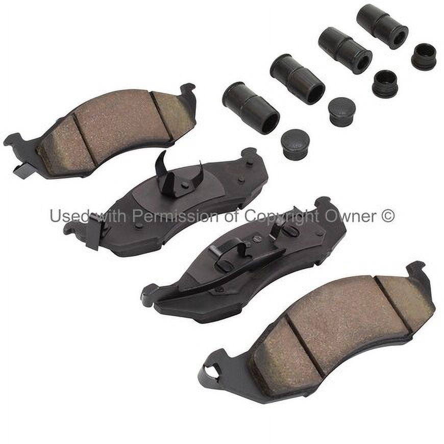 Mpa Electrical 1001-0576C Quality Built Disc Brake Pad, Premium, Ceramic,