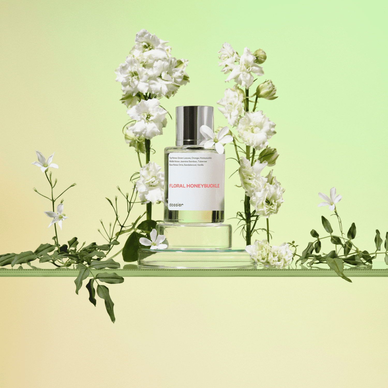 Dossier Floral Honeysuckle Eau De Parfum, Inspired by Gucci's Bloom, Perfume for Women, 1.7 oz