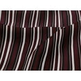 thumbnail image 4 of oneOone Viscose Jersey Maroon Fabric Stripes Dress Material Fabric Print Fabric By The Yard 60 Inch Wide, 4 of 5