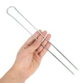 thumbnail image 5 of Raindrops 6pcs U-Shaped Stainless Steel BBQ Skewers Barbecue Needles for Chicken Beef and Meat Sturdy and Reusable Skewers for BBQ Multi-Function Grilling Tools, 5 of 8
