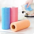 thumbnail image 3 of Miangastore 50Set Non-Woven Towels Green Kitchen Towels For Business Use, 3 of 6