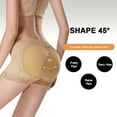 thumbnail image 6 of Women's Fake Buttock Briefs Padded Butt Lifter Control Panty Hip Enhancer Shapewear Boyshort, 6 of 12