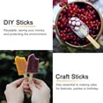 thumbnail image 3 of CIMAXIC DIY Golden Acrylic Craft Sticks for Home Practical Multi Functional Reusable 20PCS,2.76"X0.39"X0.12", 3 of 5
