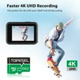 thumbnail image 3 of 256GB Micro SD Card with Adapter TOPESEL Memory Cards A1 V30 U3 Class 10 TF Cards, 3 of 8