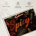 thumbnail image 6 of Elephant Stock Spicy Typography Wall Art - Horizontal Canvas Wall Art - Living Room Wall Decor - Food And Drink Canvas - Black And Brown Decor - 45" x 30", 6 of 8
