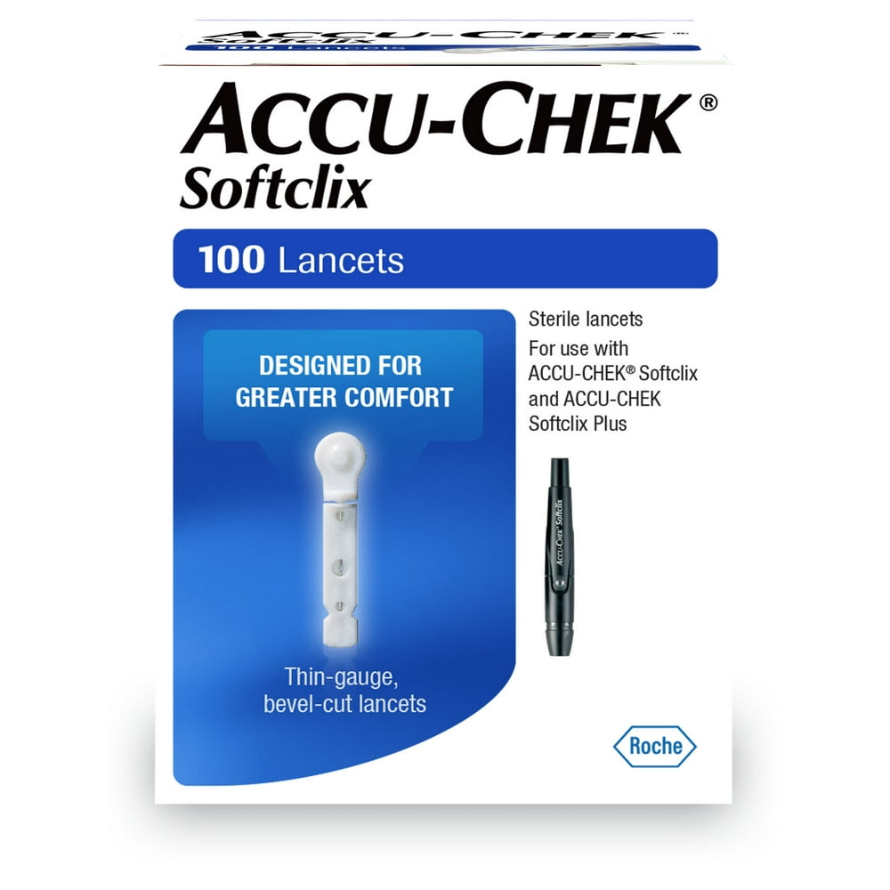 AccuChek AccuCheck Softclix Lancets 100 Each