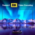 thumbnail image 3 of H96 MAX Wireless Hdmi Display Adapter 4K Ultra HD Media Player WiFi 6 BT 5.0 16GB Streaming Video for iPhone iPad,Android Tiktok,YouTube Mirroring to TV HD Video Sync, 3 of 8