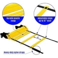 thumbnail image 2 of Speed ​​and Agility Training Ladder with Carry Bag（10m）, 2 of 4