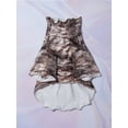 thumbnail image 4 of SHEIN X Danna Paola Vintage Slim Fit Top With Distressed Pet Graphic On Elastic Fabric, 4 of 5